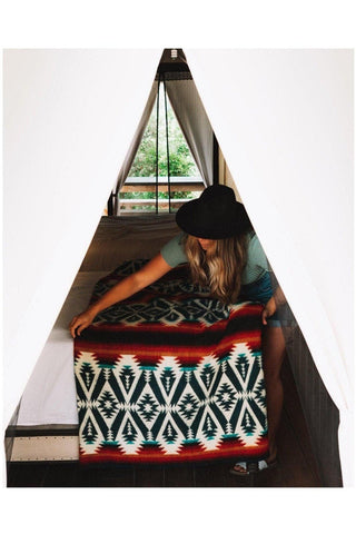 Quichua Blanket - Campfire - SwagglyLife Home & Fashion