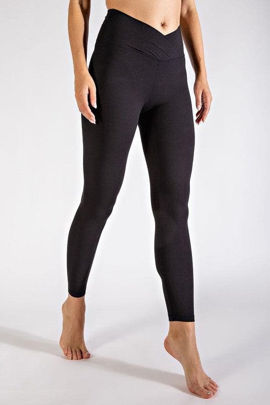 Rae Mode V Waist Full Length Leggings - SwagglyLife Home & Fashion