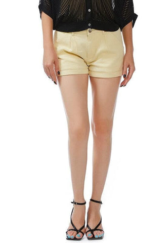 RAG CO Pleated Flap Pocket Shorts - SwagglyLife Home & Fashion