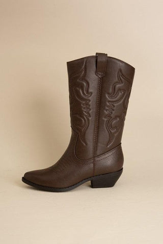 Rerun Western Boots - SwagglyLife Home & Fashion