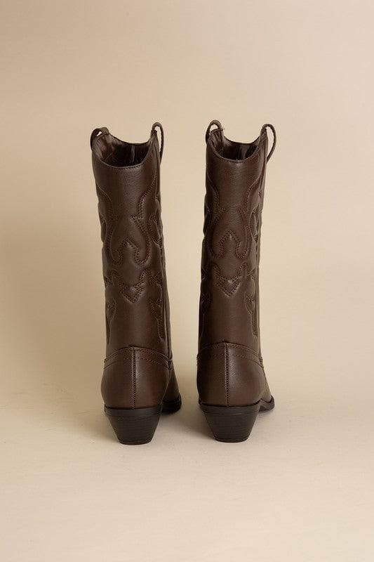 Rerun Western Boots - SwagglyLife Home & Fashion