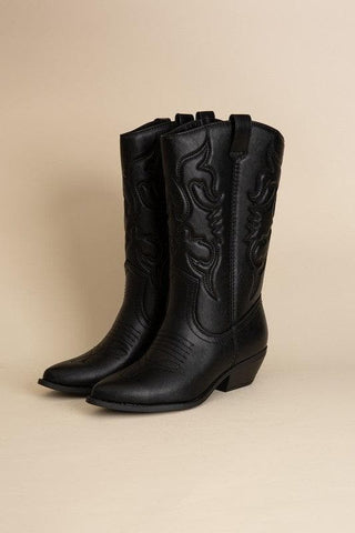 Rerun Western Boots - SwagglyLife Home & Fashion