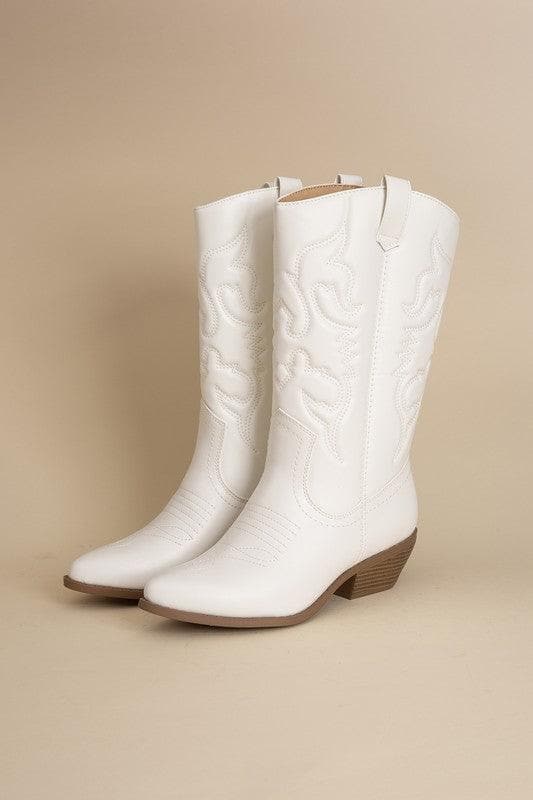 Rerun Western Boots - SwagglyLife Home & Fashion