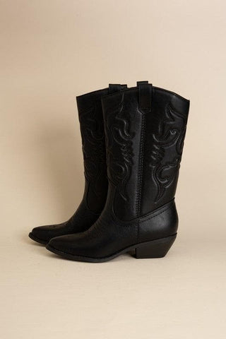 Rerun Western Boots - SwagglyLife Home & Fashion