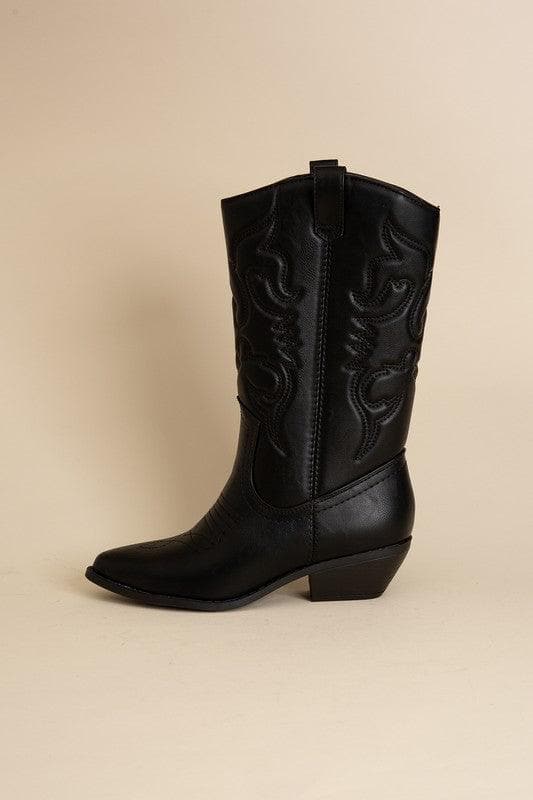 Rerun Western Boots - SwagglyLife Home & Fashion