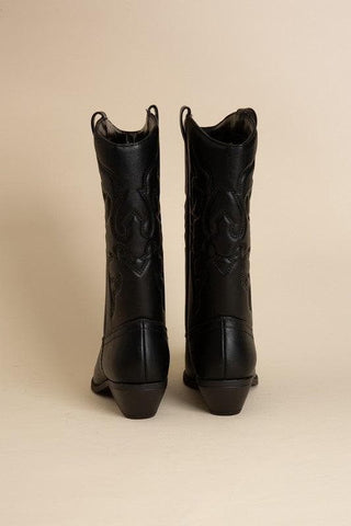 Rerun Western Boots - SwagglyLife Home & Fashion