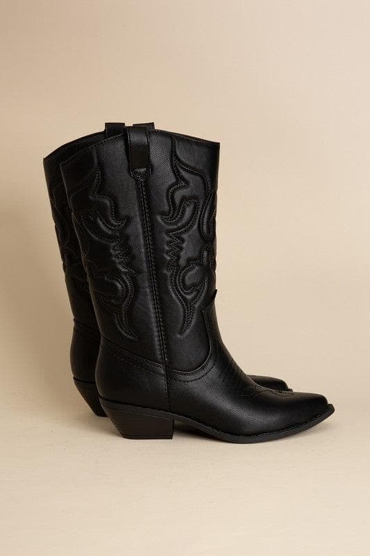 Rerun Western Boots - SwagglyLife Home & Fashion