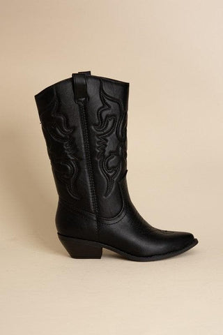 Rerun Western Boots - SwagglyLife Home & Fashion