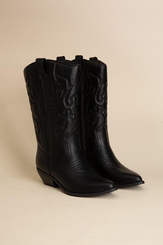 Rerun Western Boots - SwagglyLife Home & Fashion