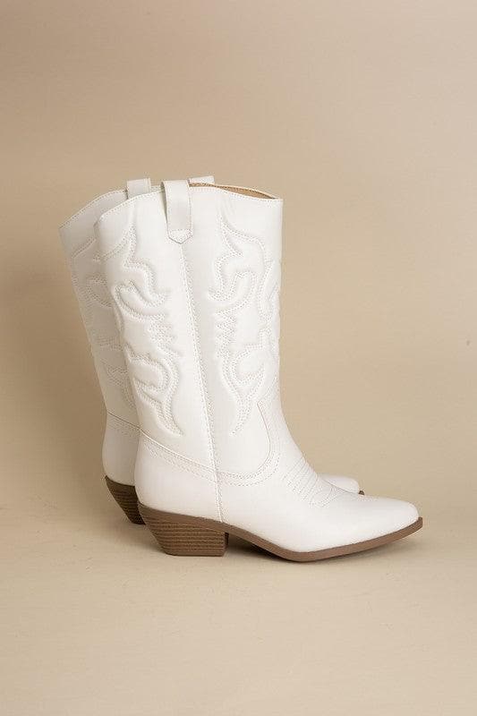 Rerun Western Boots - SwagglyLife Home & Fashion