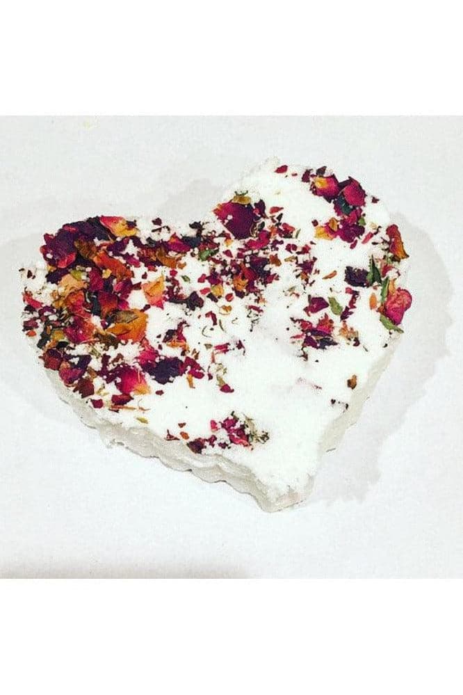 Rose Heart Bath Bomb | Organic Bath Bomb - SwagglyLife Home & Fashion