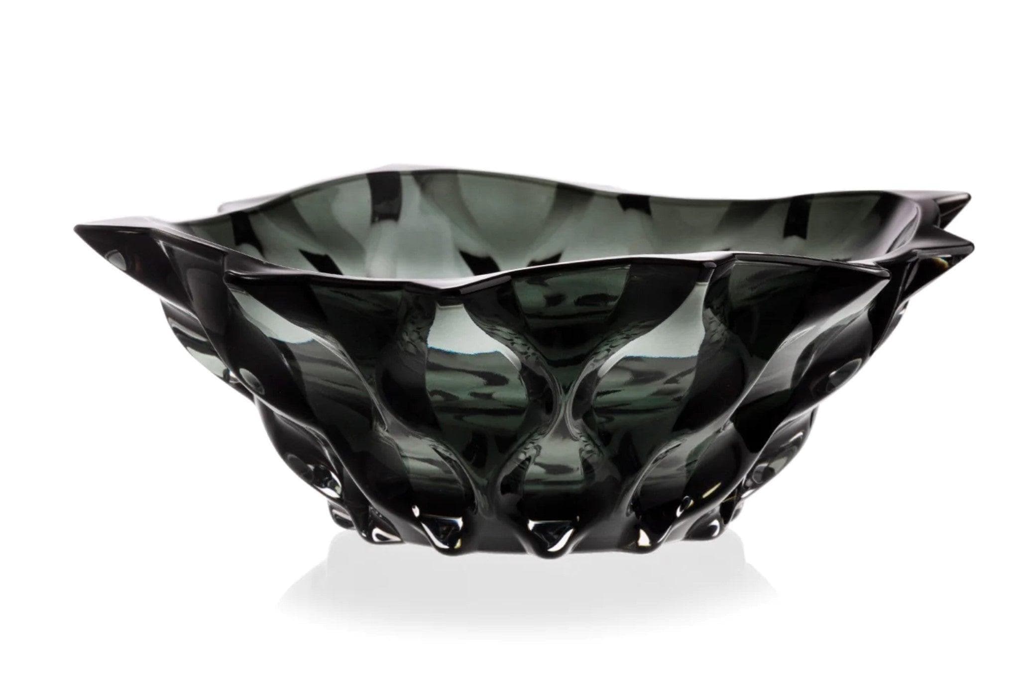 SAMBA Grey Crystal Bowl - SwagglyLife Home & Fashion