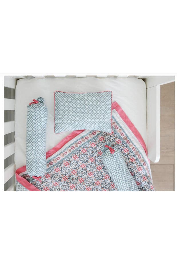 Seminyak Pink Cotton Quilt - SwagglyLife Home & Fashion