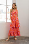 Sew In Love Full Size Floral Ruffled Maxi Sleeveless Dress - SwagglyLife Home & Fashion