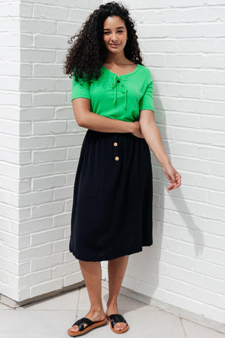 She's a Scholar Mid-Length Skirt - SwagglyLife Home & Fashion