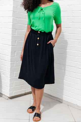 She's a Scholar Mid-Length Skirt - SwagglyLife Home & Fashion