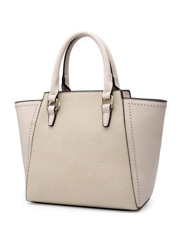 SIFIDES Tote Bag Medium/Large with Long Strap, Beige - SwagglyLife Home & Fashion