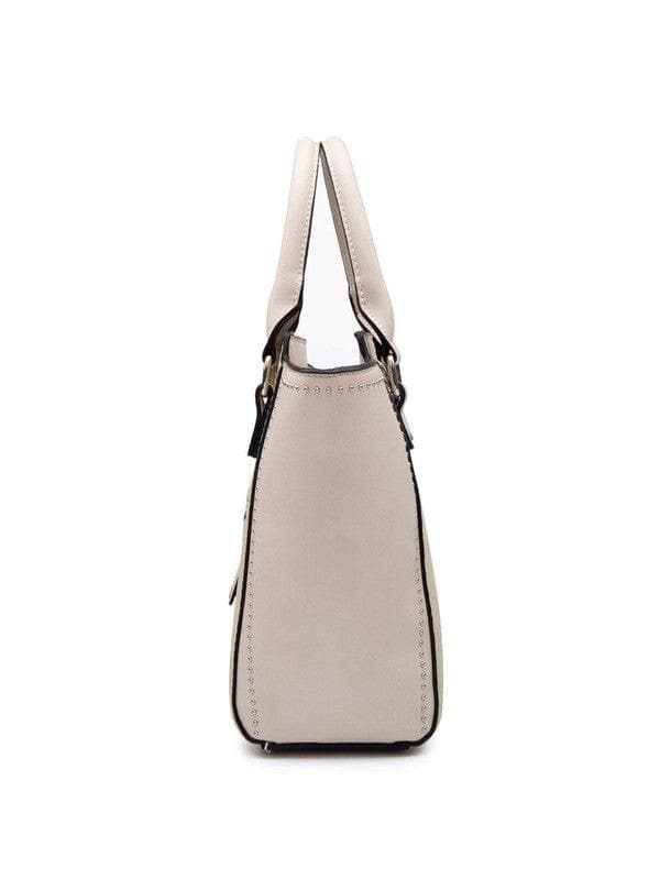 SIFIDES Tote Bag Medium/Large with Long Strap, Beige - SwagglyLife Home & Fashion