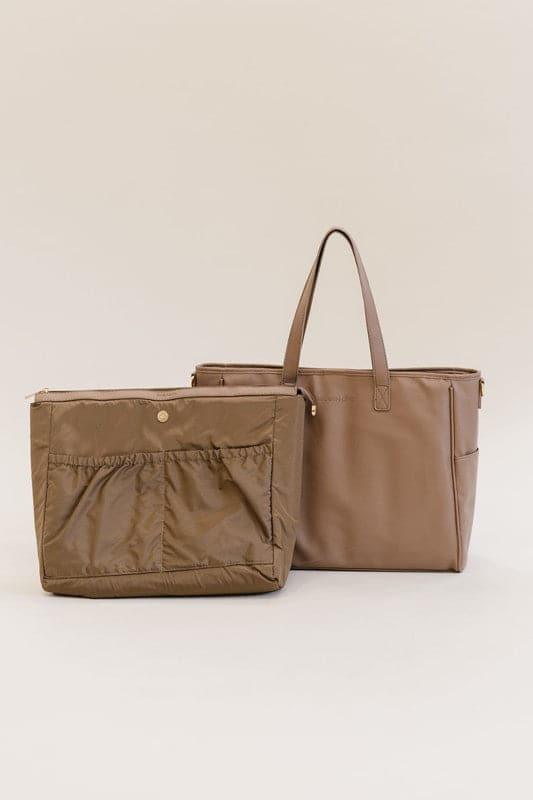 Signature Tote Carry All On Laptop Bag - SwagglyLife Home & Fashion