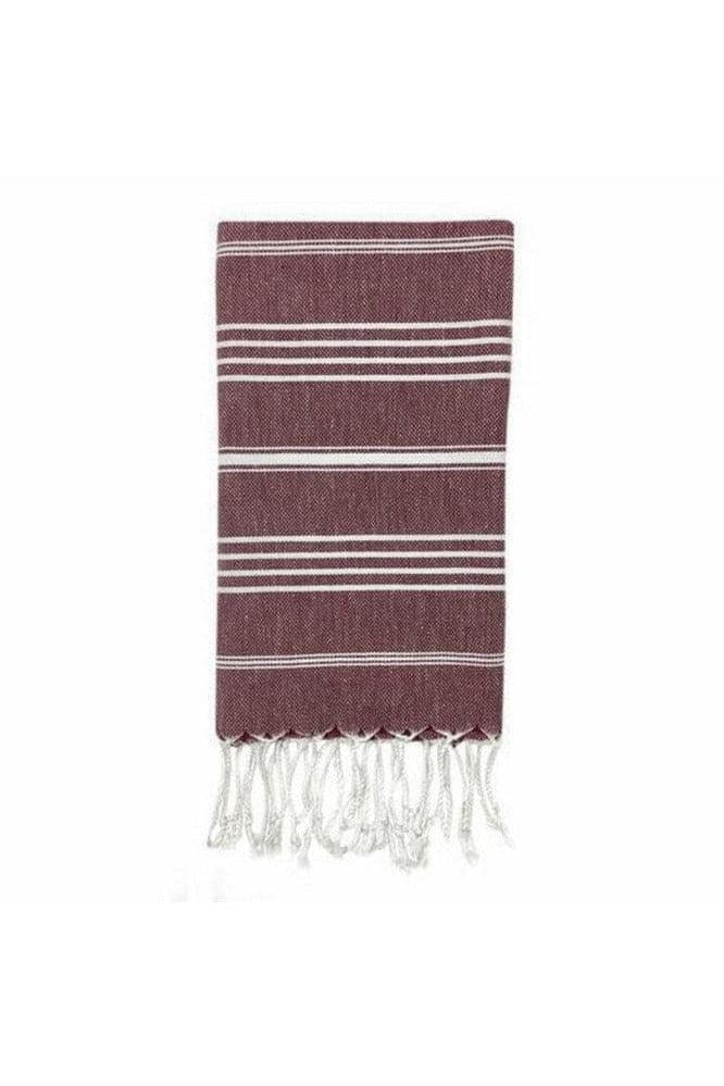 SLATE + SALT Classic Turkish Hand Towel - SwagglyLife Home & Fashion