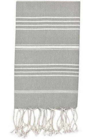 SLATE + SALT Classic Turkish Hand Towel - SwagglyLife Home & Fashion