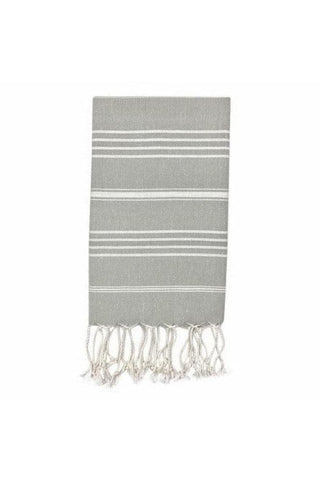 SLATE + SALT Classic Turkish Hand Towel - SwagglyLife Home & Fashion