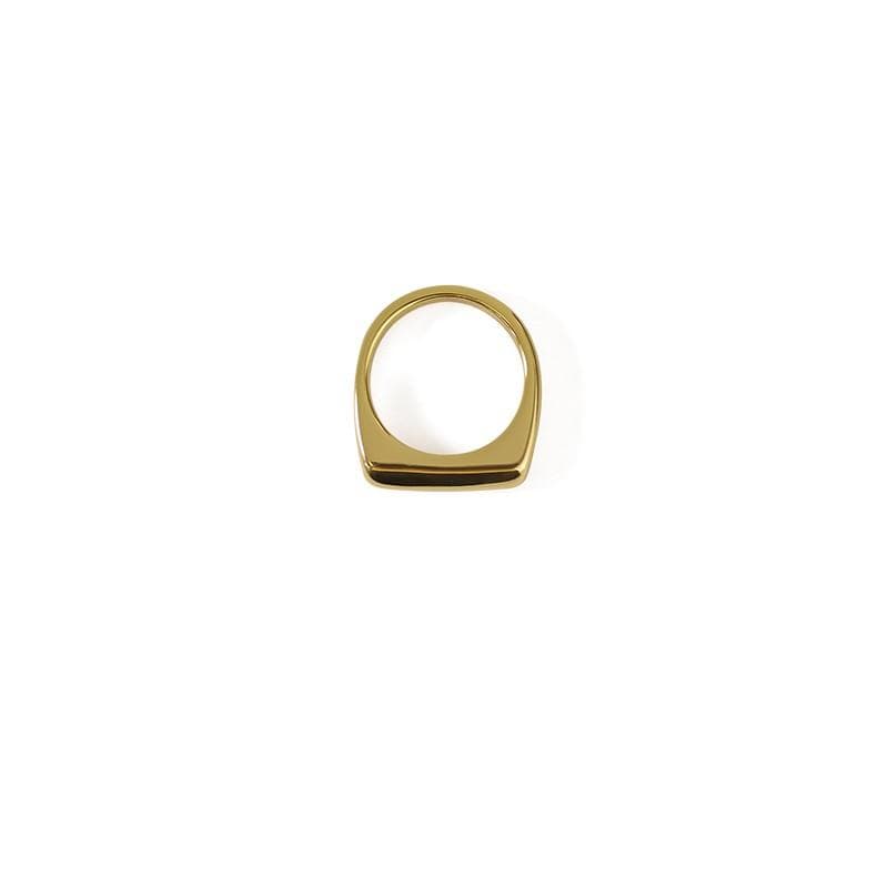 SOCALI 18K Gold Versatile Simple Ring - SwagglyLife Home & Fashion