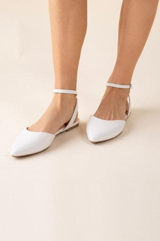 SODA Linden-S Ankle Strap Flats - SwagglyLife Home & Fashion