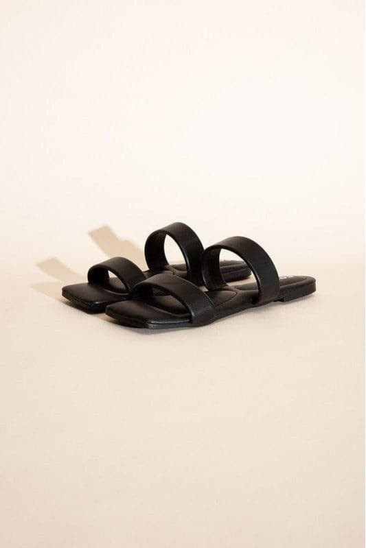 SODA RAMSEY-S Double-Strap Slides. - SwagglyLife Home & Fashion