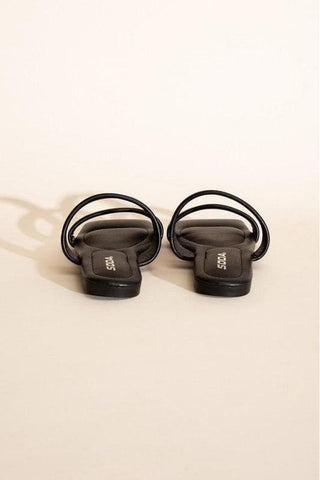 SODA RAMSEY-S Double-Strap Slides. - SwagglyLife Home & Fashion