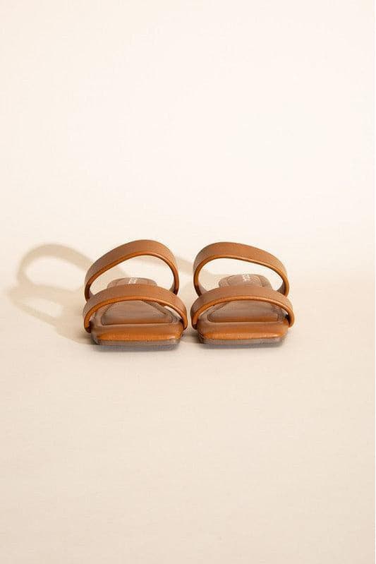 SODA RAMSEY-S Double-Strap Slides. - SwagglyLife Home & Fashion