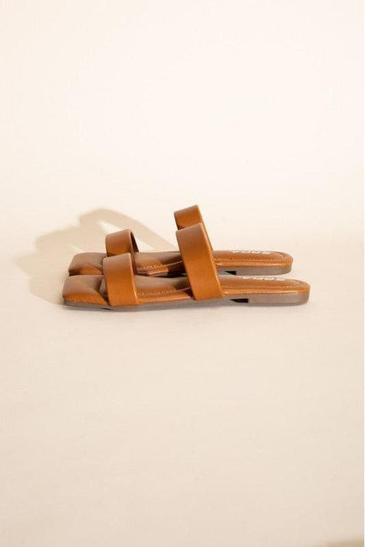 SODA RAMSEY-S Double-Strap Slides. - SwagglyLife Home & Fashion
