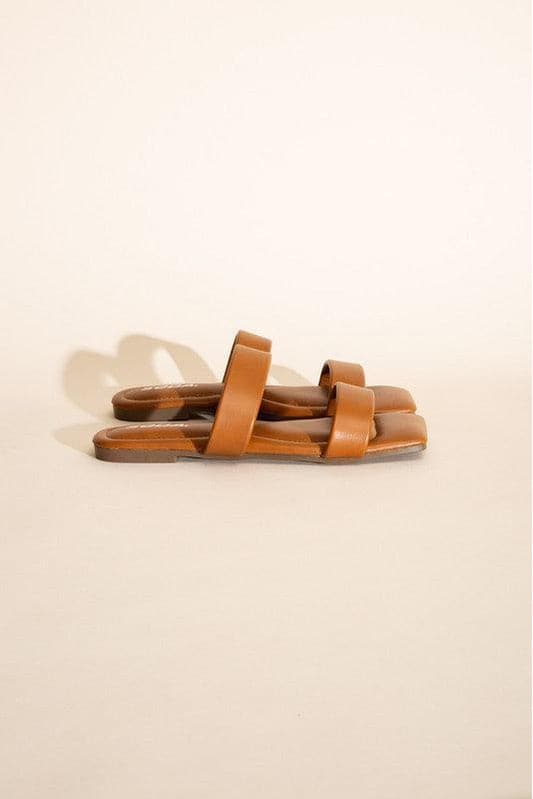 SODA RAMSEY-S Double-Strap Slides. - SwagglyLife Home & Fashion