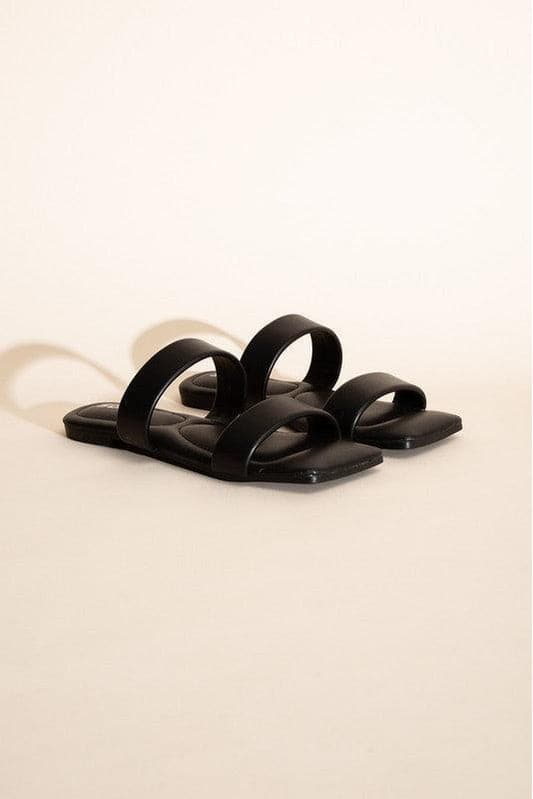 SODA RAMSEY-S Double-Strap Slides. - SwagglyLife Home & Fashion