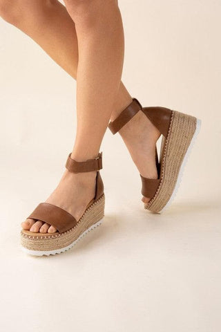 Soda Tuckin Espadrille Platform Sandals - SwagglyLife Home & Fashion