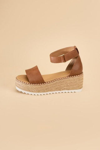 Soda Tuckin Espadrille Platform Sandals - SwagglyLife Home & Fashion