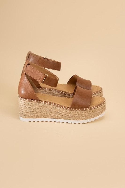 Soda Tuckin Espadrille Platform Sandals - SwagglyLife Home & Fashion