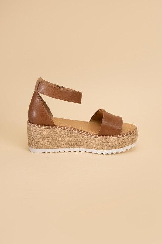 Soda Tuckin Espadrille Platform Sandals - SwagglyLife Home & Fashion