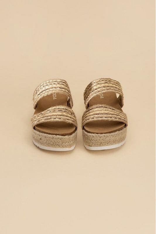 SODA West Espadrille Slides - SwagglyLife Home & Fashion