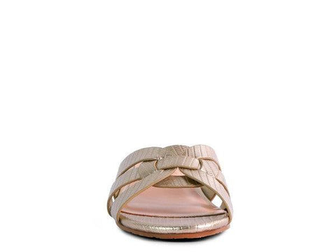 SONNET Low Heel Slide Sandals - SwagglyLife Home & Fashion