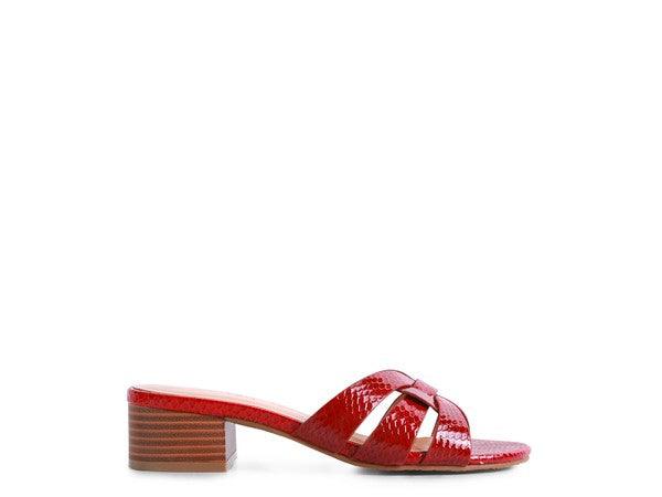 SONNET Low Heel Slide Sandals - SwagglyLife Home & Fashion