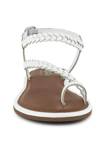 STALLONE Braided Flat Sandals - SwagglyLife Home & Fashion