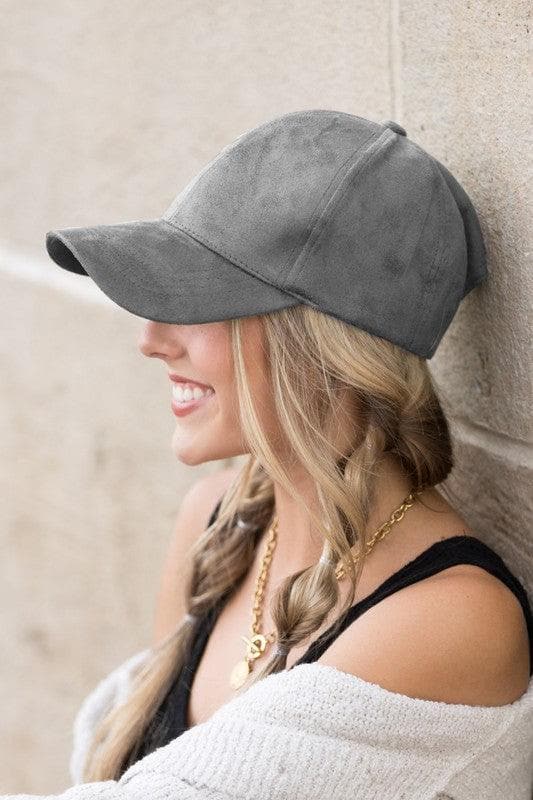 Suede Boyfriend Ball Cap Hat, Multiple colors available - SwagglyLife Home & Fashion