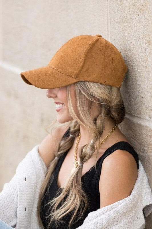 Suede Boyfriend Ball Cap Hat, Multiple colors available - SwagglyLife Home & Fashion