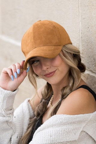 Suede Boyfriend Ball Cap Hat, Multiple colors available - SwagglyLife Home & Fashion