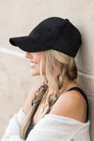 Suede Boyfriend Ball Cap Hat, Multiple colors available - SwagglyLife Home & Fashion