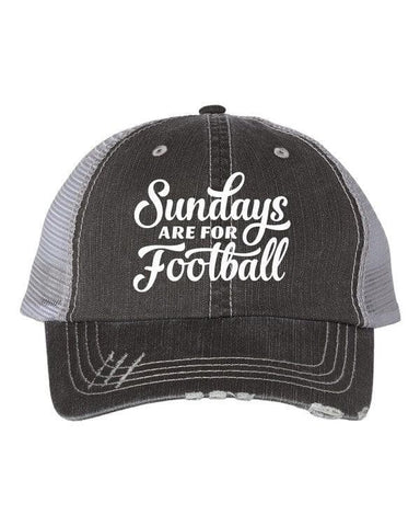 Sundays are for Football Embroidered Trucker Hat - SwagglyLife Home & Fashion