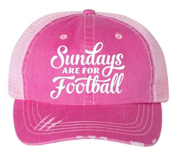 Sundays are for Football Embroidered Trucker Hat - SwagglyLife Home & Fashion