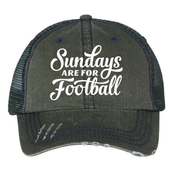 Sundays are for Football Embroidered Trucker Hat - SwagglyLife Home & Fashion