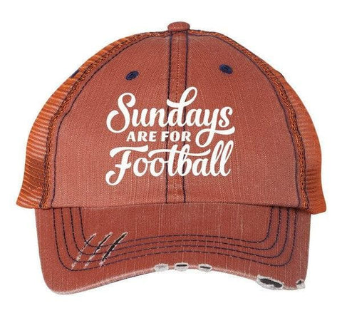 Sundays are for Football Embroidered Trucker Hat - SwagglyLife Home & Fashion